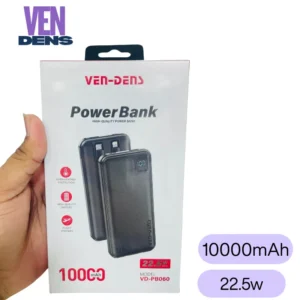 PB VENDENS VDPB060 10000mAh 22.5W Price in Pakistan | MR Electro