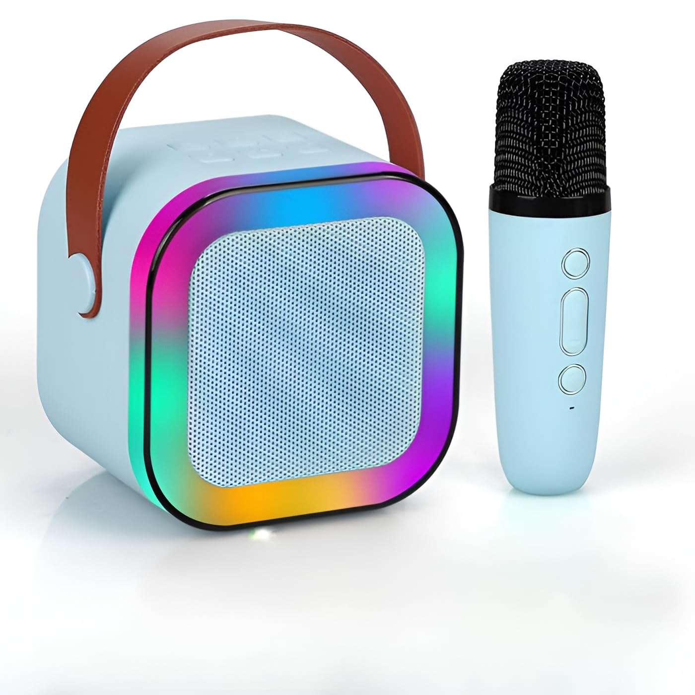 BT Speaker K12 One Mic Portable Wireless Bluetooth Speaker with One Wireless Microphone – MR Electro Pakistan
