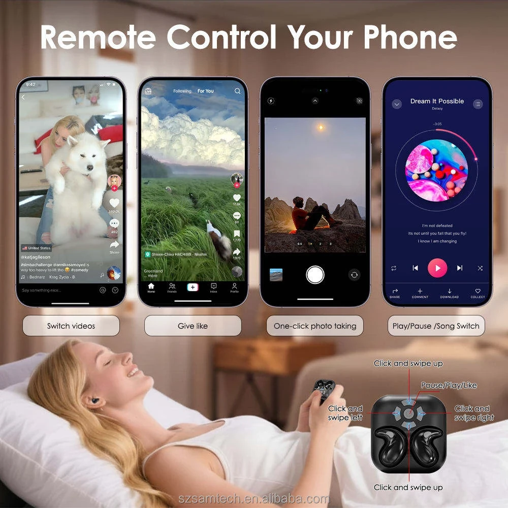 True Wireless Sleep Earphone LY9 Bluetooth 5.4 Earbuds