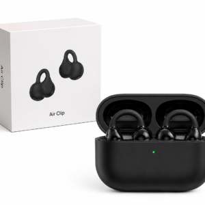 SAIYA Wireless Earphone Air Clip Black Bluetooth Open Ear Earphones