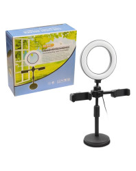 Live Desktop Ring Light Phone Holder L8066 | MR Electro - Image 2